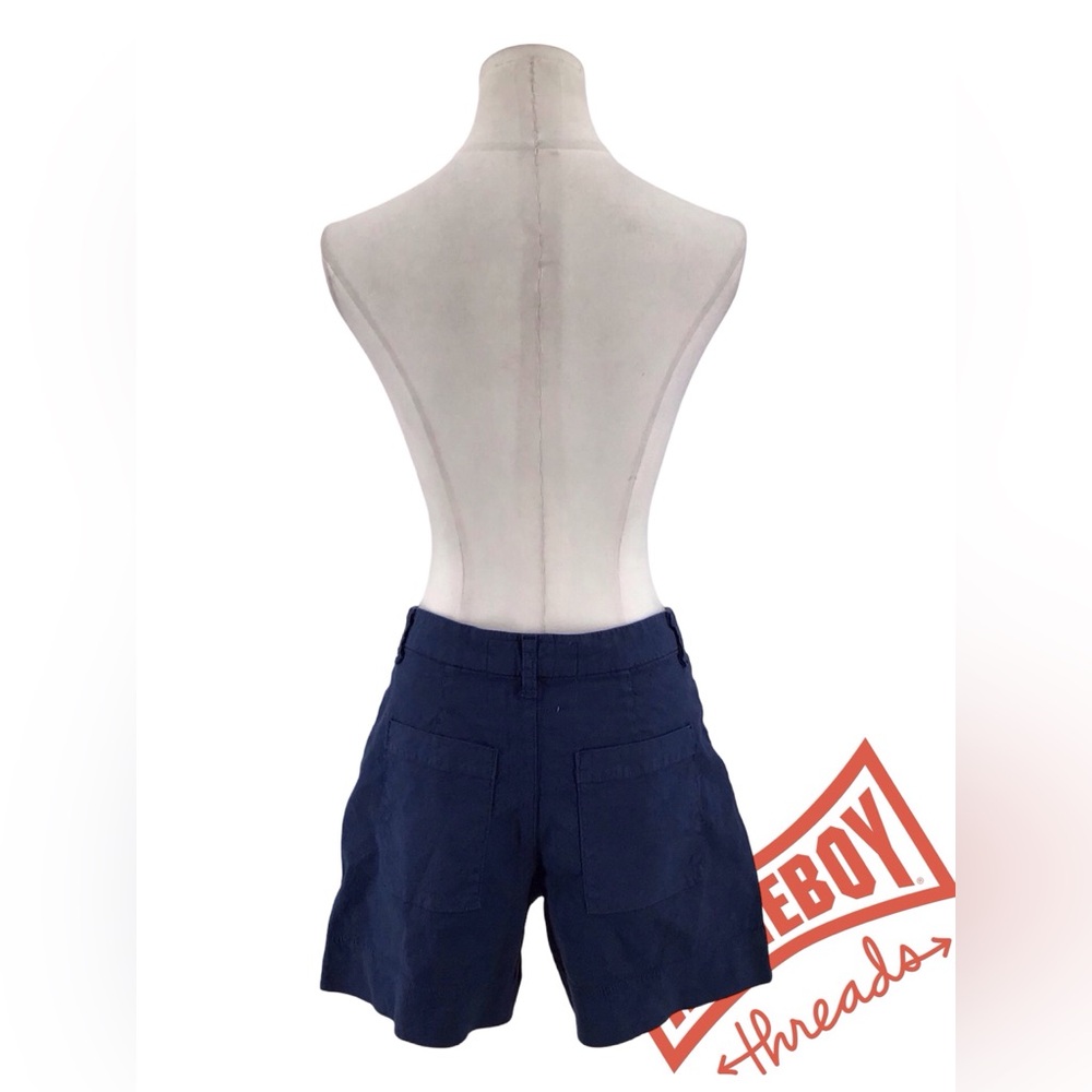 Frank & Eileen Blue Cargo Shorts Relaxed Fit
Size 4